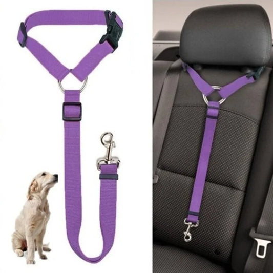 Adjustable Dog Seat Belt