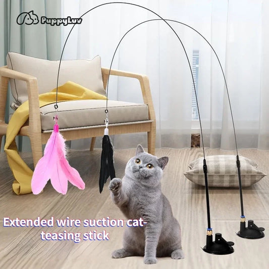 Cat Teaser Toy Stick Interactive